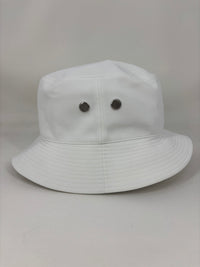 Mastermind World X Swarovski White Bucket Hat Size Medium (MSRP: $800.00)
