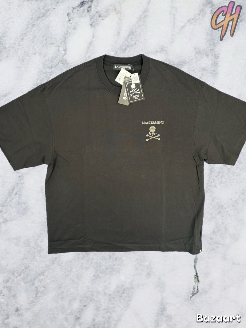 Mastermind World X Swarovski Heavyweight Black T-Shirt Size Medium (MSRP: $1,300)