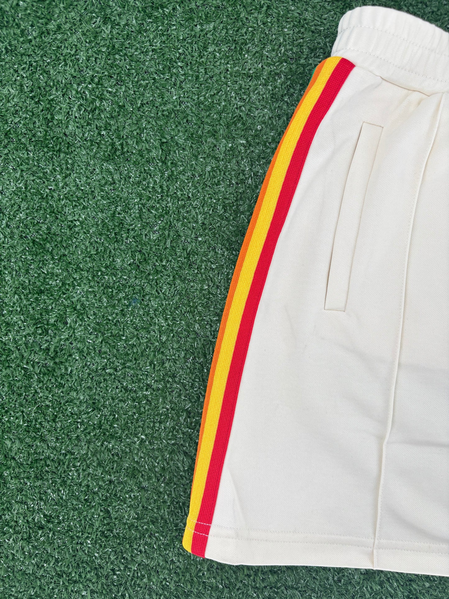 Palm Angels Girls Track Skirt Off White  MSRP:$260.00