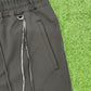Mastermind Color Ribbed Black Track Pants Size Large (MSRP: $1,279)