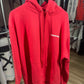 Chrome Hearts Scroll Logo Pullover Hoodie “Red” Size XL