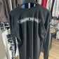 Chrome Hearts Scroll Logo Long sleeve “Black” Size XL