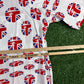 Bape London Union Jack Button-Up S/S Shirt Size XL