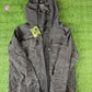 BAPE Text Code Camo Hooded Black Jacket Size Medium