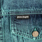 Palm Angels Light Wash Sunset Loose Denim Jacket Size Medium