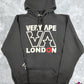 BAPE London Exclusive 'Very Ape' Black Hoodie Size Small
