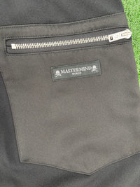 Mastermind World Back Pocket Patched Black Sweatpants Size Medium (MSRP: $1,329)