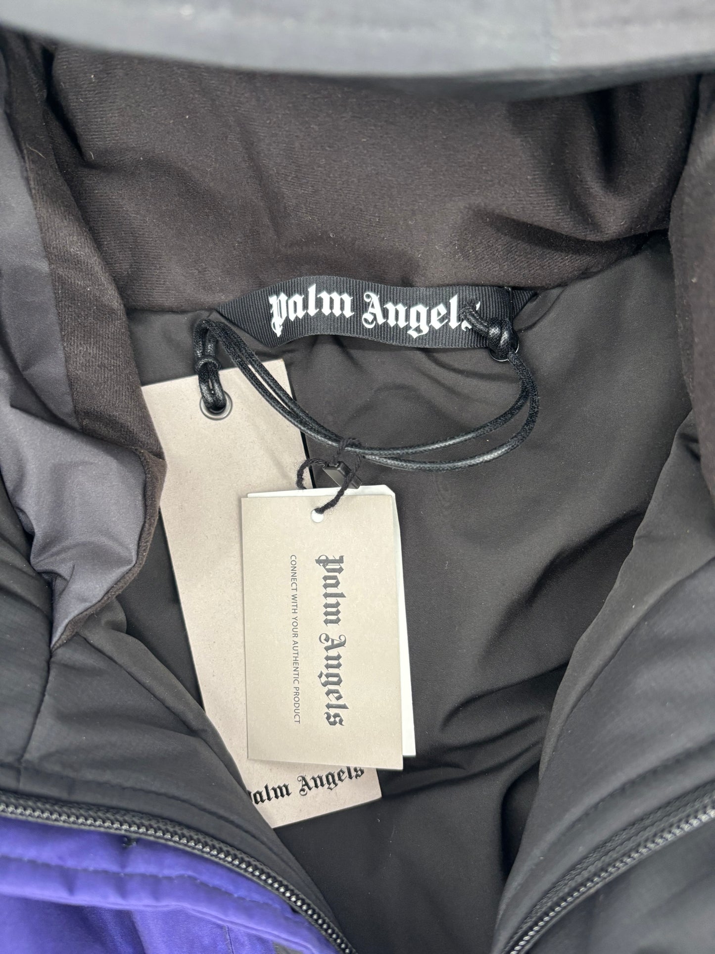 Palm Angels 'Palm Sunset' Track Ski Jacket Size XL (MSRP: $1,775.00)