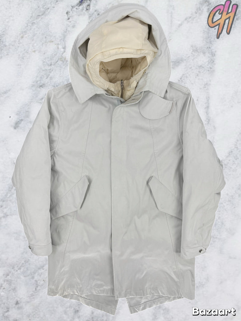 Kith Walton Parka With Liner 'Chalk White' Size Medium (MSRP: $995.00)