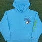 Chrome Hearts Matty Boy Brain New Blue Hoodie Size XL