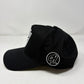 Central Hype Embroidered Rose Logo Black Snapback Hat