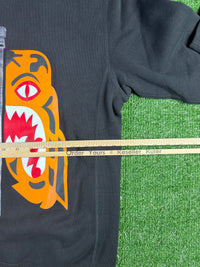 Bape Tiger Black Crewneck Sweater FW21 Size Small