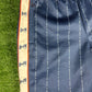 BAPE Text Stripe Jersey Navy Track Pants Navy Size XL