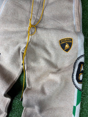 Men's RHUDE X Lamborghini Authentic Knitted Track Pants XL MSRP: $2,357