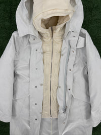 Kith Walton Parka With Liner 'Chalk White' Size Medium (MSRP: $995.00)