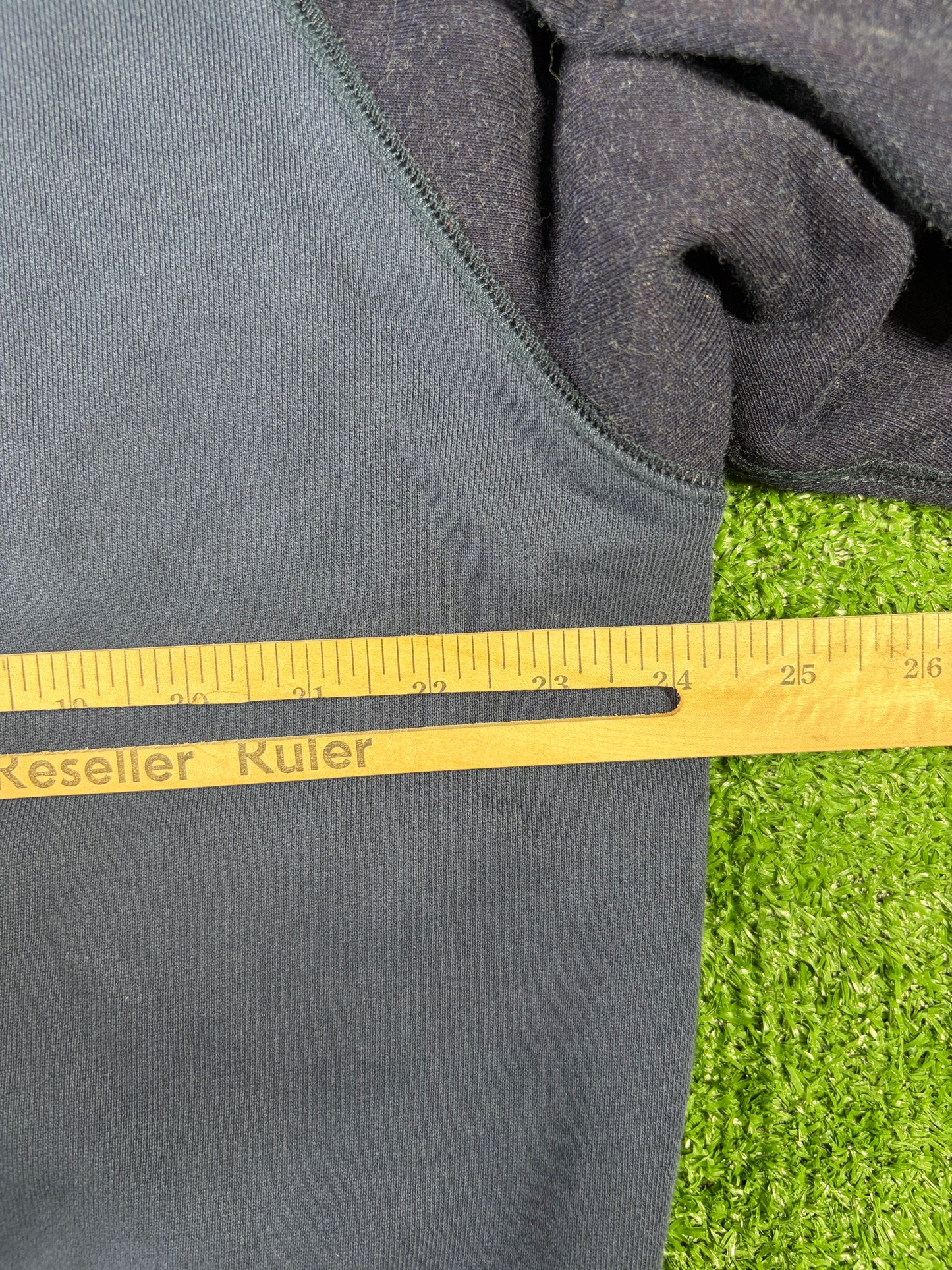 Bape X Sashiko Navy Camo Relaxed Full-Zip Hoodie Size Large