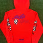 Chrome Hearts Matty Boy "Sadistic Lipstick" Red Pullover Hoodie Size XL