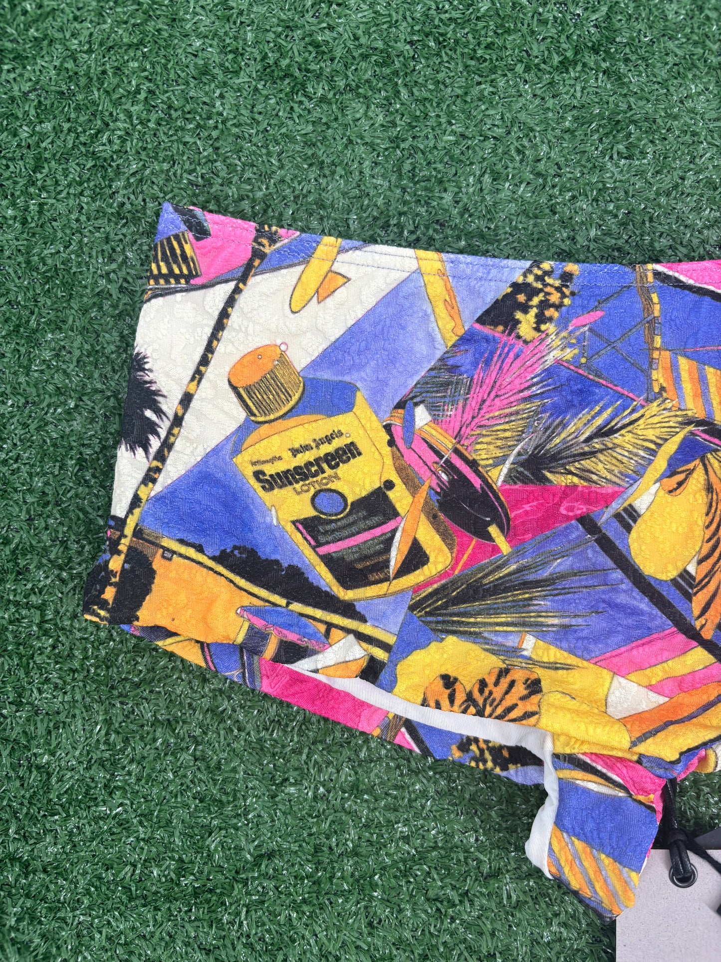 Palm Angels Women's Miami Mix Bikini Culotte Bottom Size Large