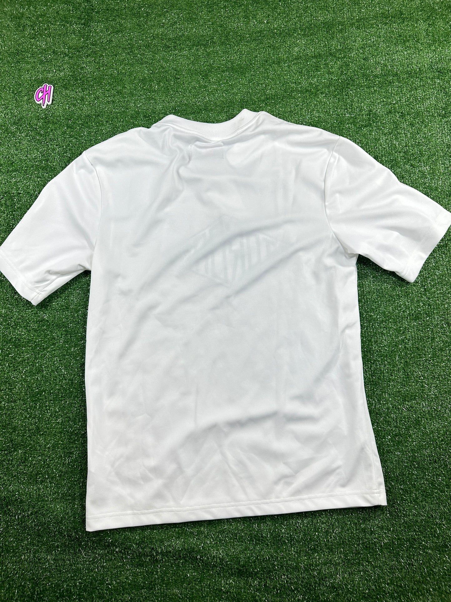 Air Jordan Essentials S/S Men's White T-Shirt (Stained) - Size Small