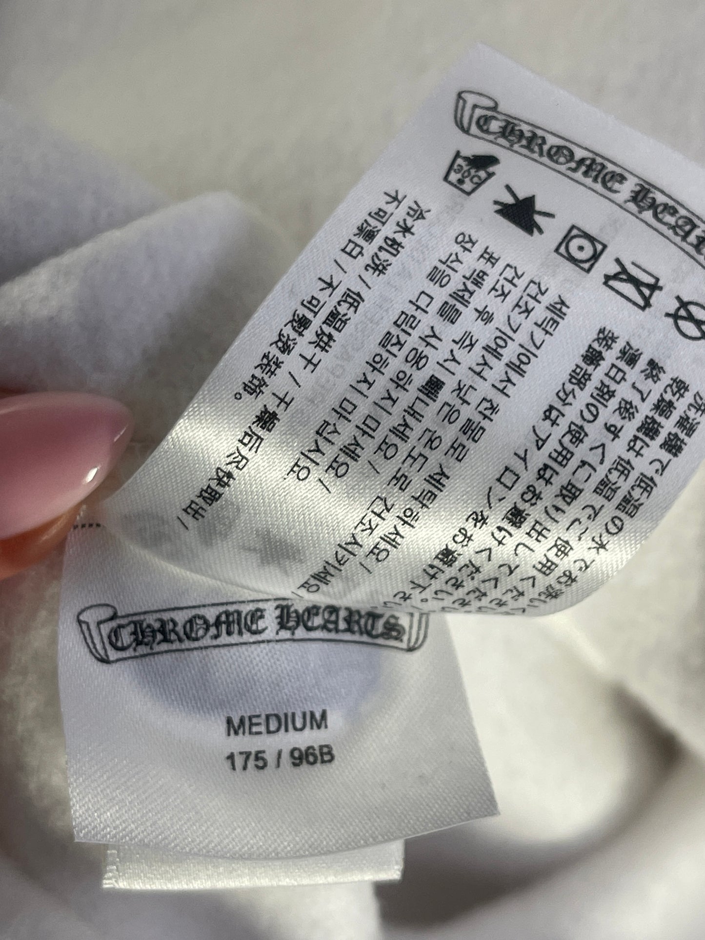 Chrome Hearts Laurie Lynn Stark Hoodie 'White’