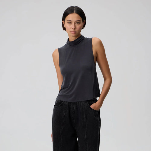 Kith Women's Studded Knit Shell Tank - Blk L MSRP: $115