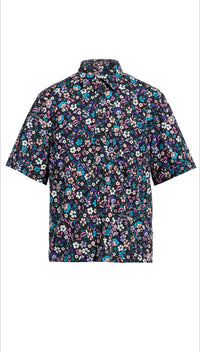 Off-White Men's Multicolor Floral Sport Shirt SZ XS