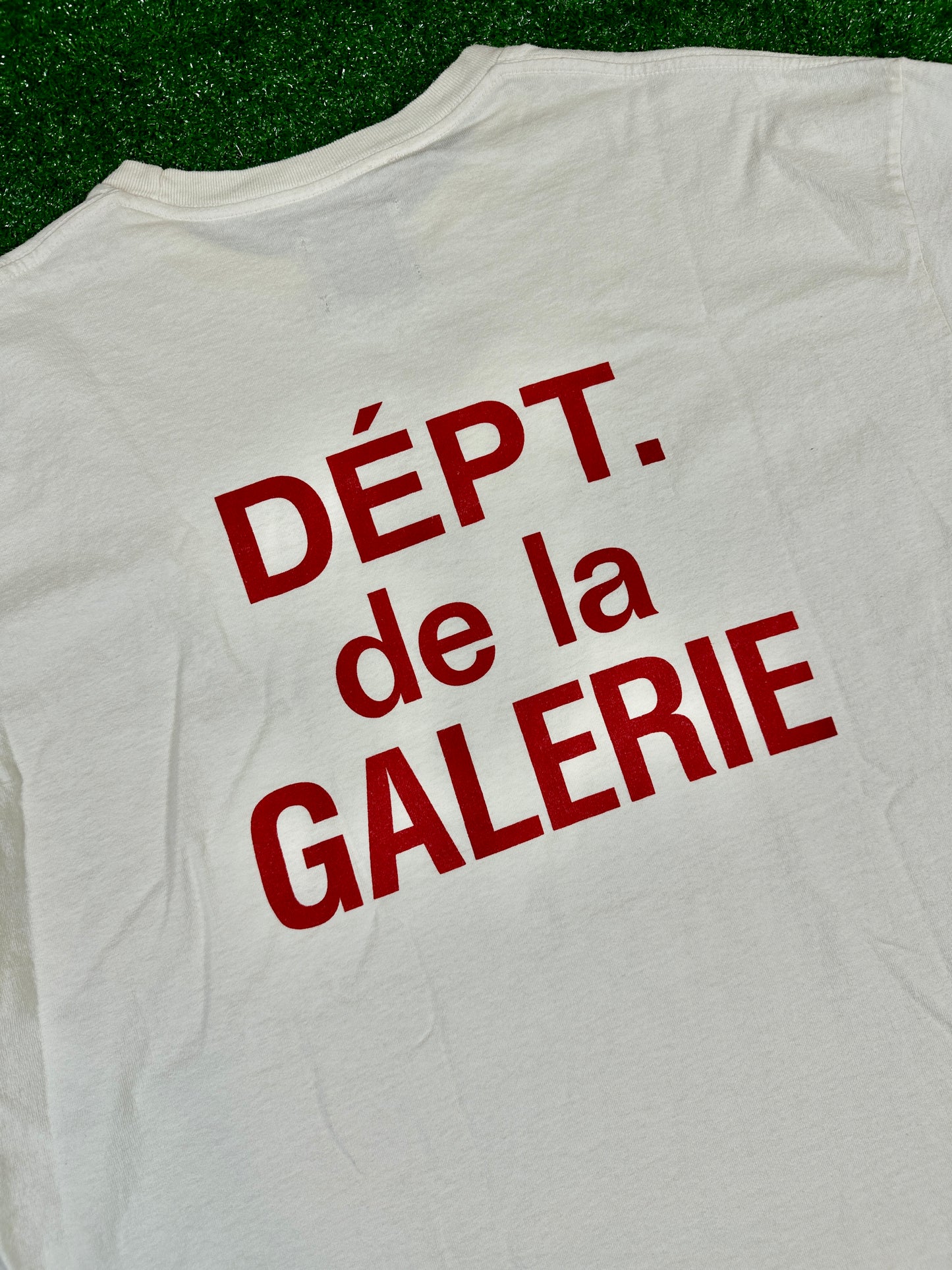 Gallery Dept. French Logo Cream T-Shirt New With Tags - Size XL
