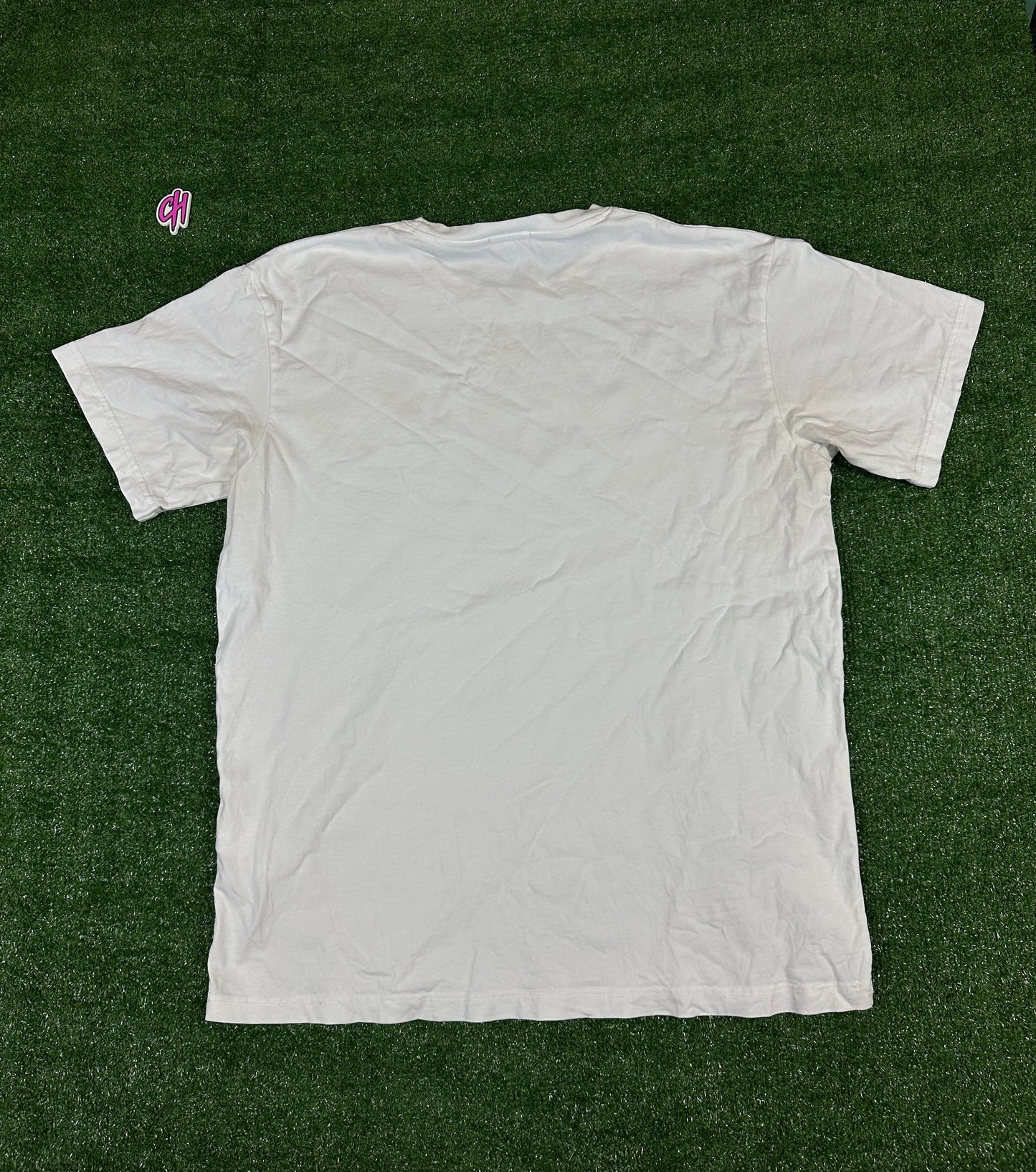 Kith White S/S Lax Men's T-Shirt (USED) - Size XL