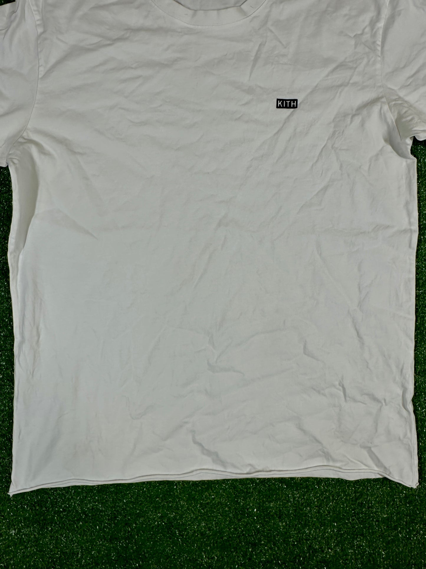 Kith White S/S Lax Men's T-Shirt (USED) - Size XL