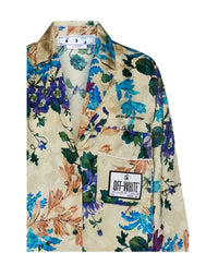 Off-White Camoflo Jacq Pajama Over Shirt SZ 38 MSRP: ($935.00)