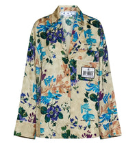 Off-White Camoflo Jacq Pajama Over Shirt SZ 38 MSRP: ($935.00)