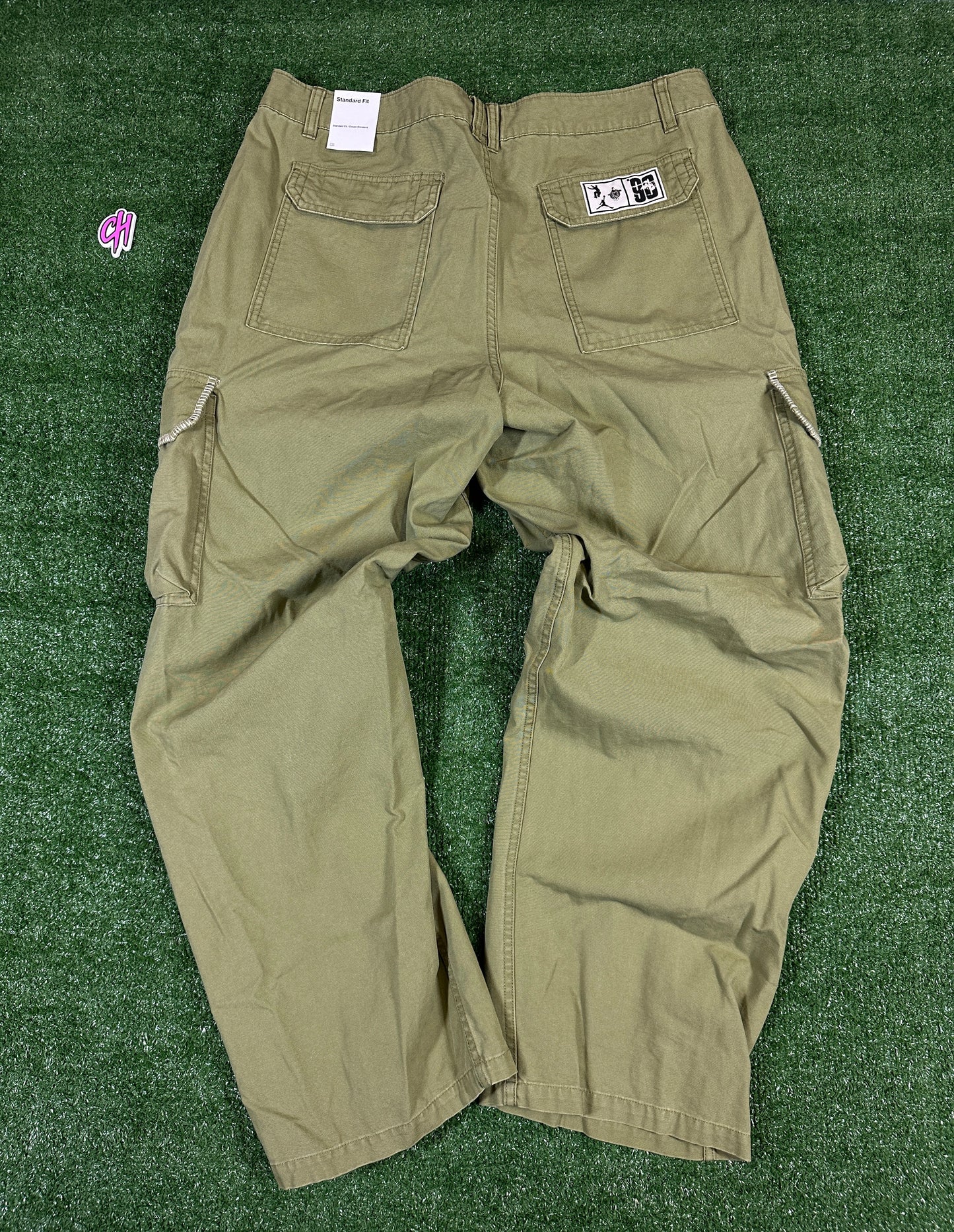 Air Jordan X Union X Bephies Beauty Supply Cargo Pants Size 36