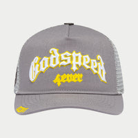 Godspeed GS Forever Trucker Hat - Grey/Yellow