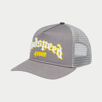 Godspeed GS Forever Trucker Hat - Grey/Yellow