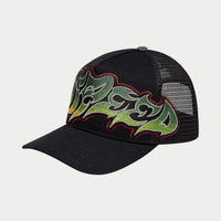 Godspeed GS Neo Trucker Hat - Black/Yellow/Red