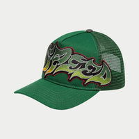 Godspeed GS Neo Trucker Hat - Green/Yellow/Red