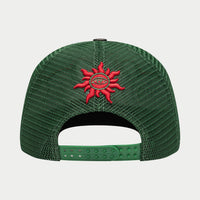 Godspeed GS Neo Trucker Hat - Green/Yellow/Red