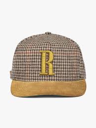 Rhude Houndstooth Duck Hunter SnapBack Hat