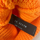 10 Deep 'Many Hands' Orange Beanie Brand New - One Size