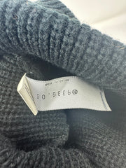 10 Deep 'Many Hands' Black Beanie Brand New - One Size