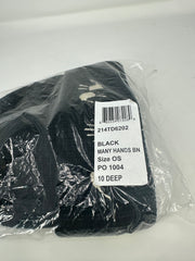 10 Deep 'Many Hands' Black Beanie Brand New - One Size