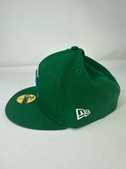 Supervsn Studios X New Era 'Starburst' Green 59Fifty Fitted Hat - Size 7