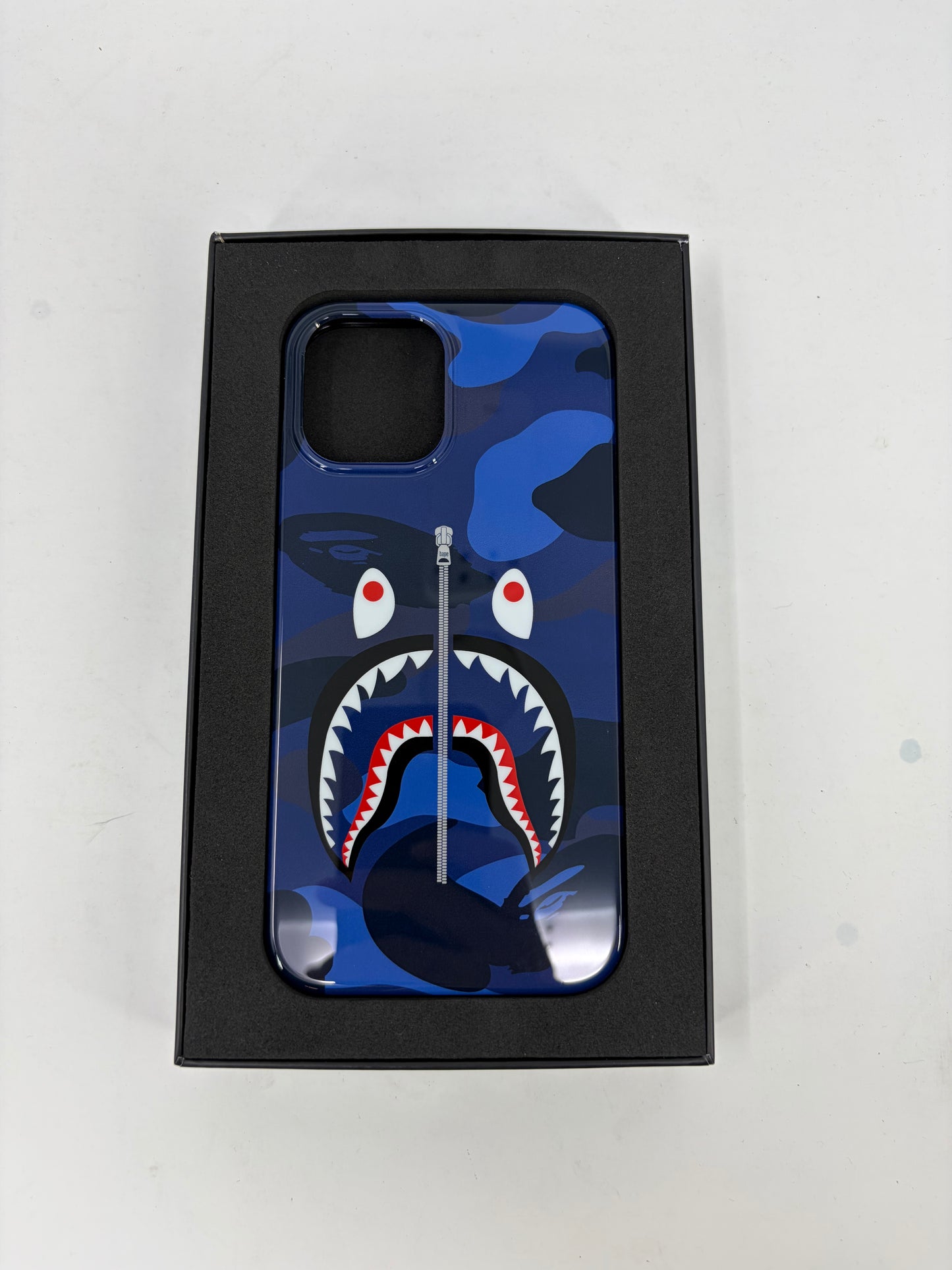 BAPE Color Camo Blue Shark iPhone 12 Pro Max Case