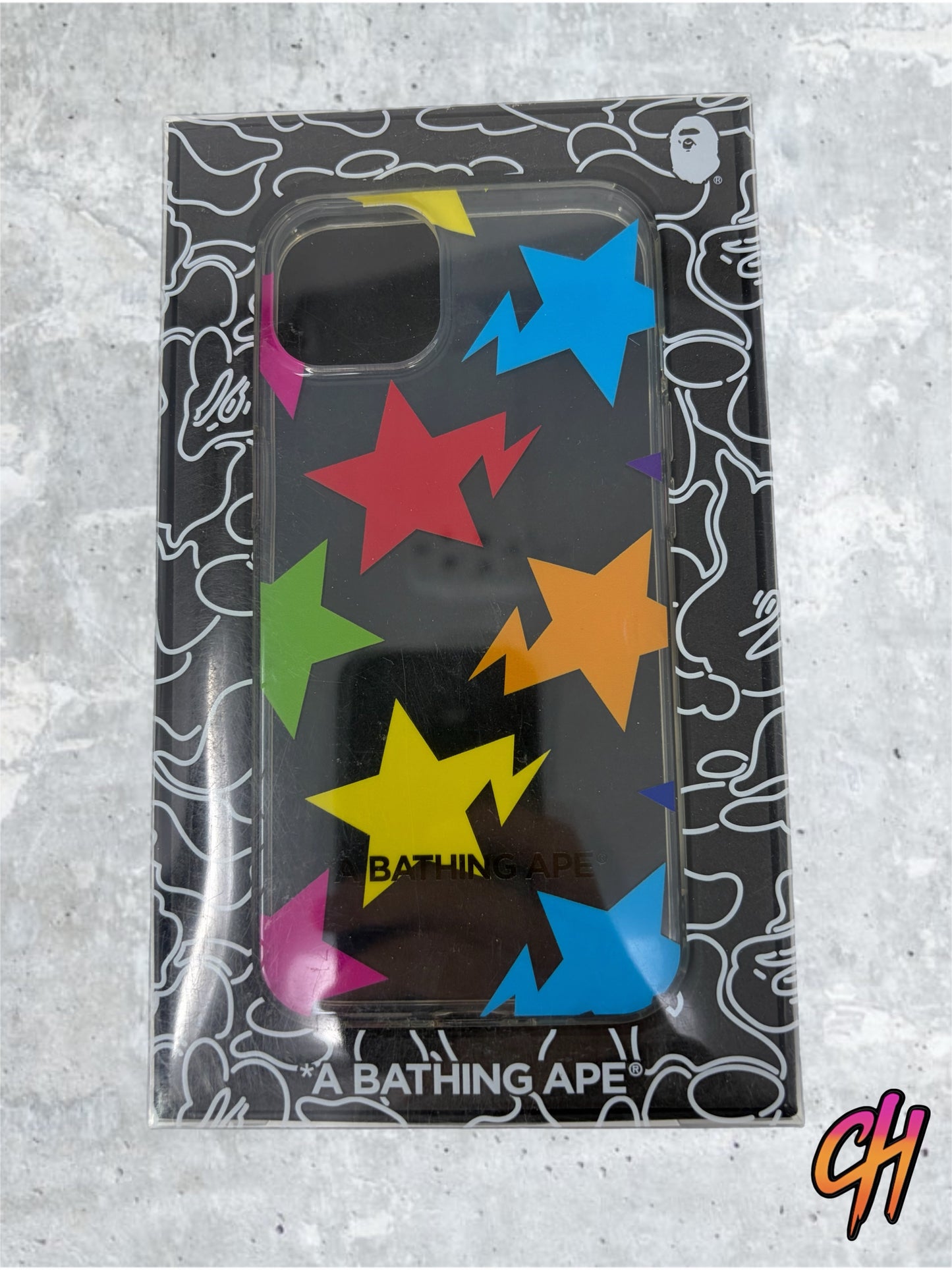 BAPE iPhone 13 Multi-Color Bapesta Pattern Case