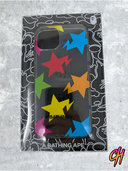 BAPE iPhone 13 Multi-Color Bapesta Pattern Case