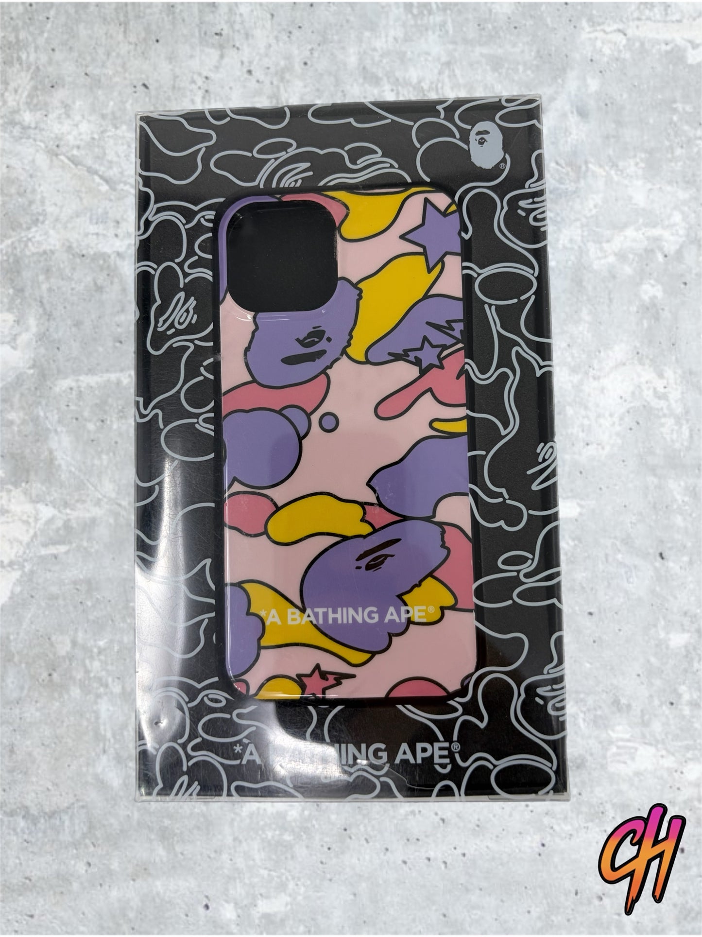 BAPE iPhone 13 Mini 'Pink Bapesta' Case
