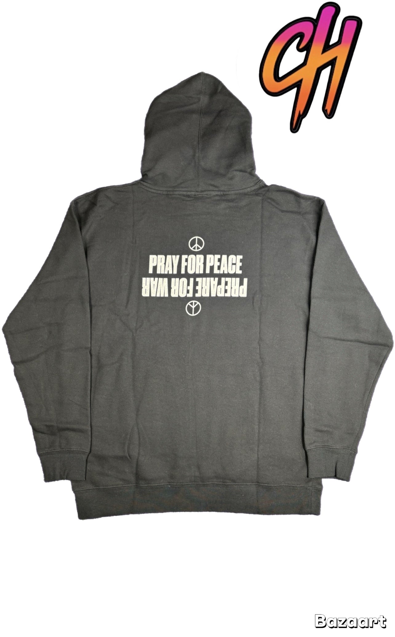 10 Deep ‘Pray & Prepare’ Black Pullover Hoodie Brand New