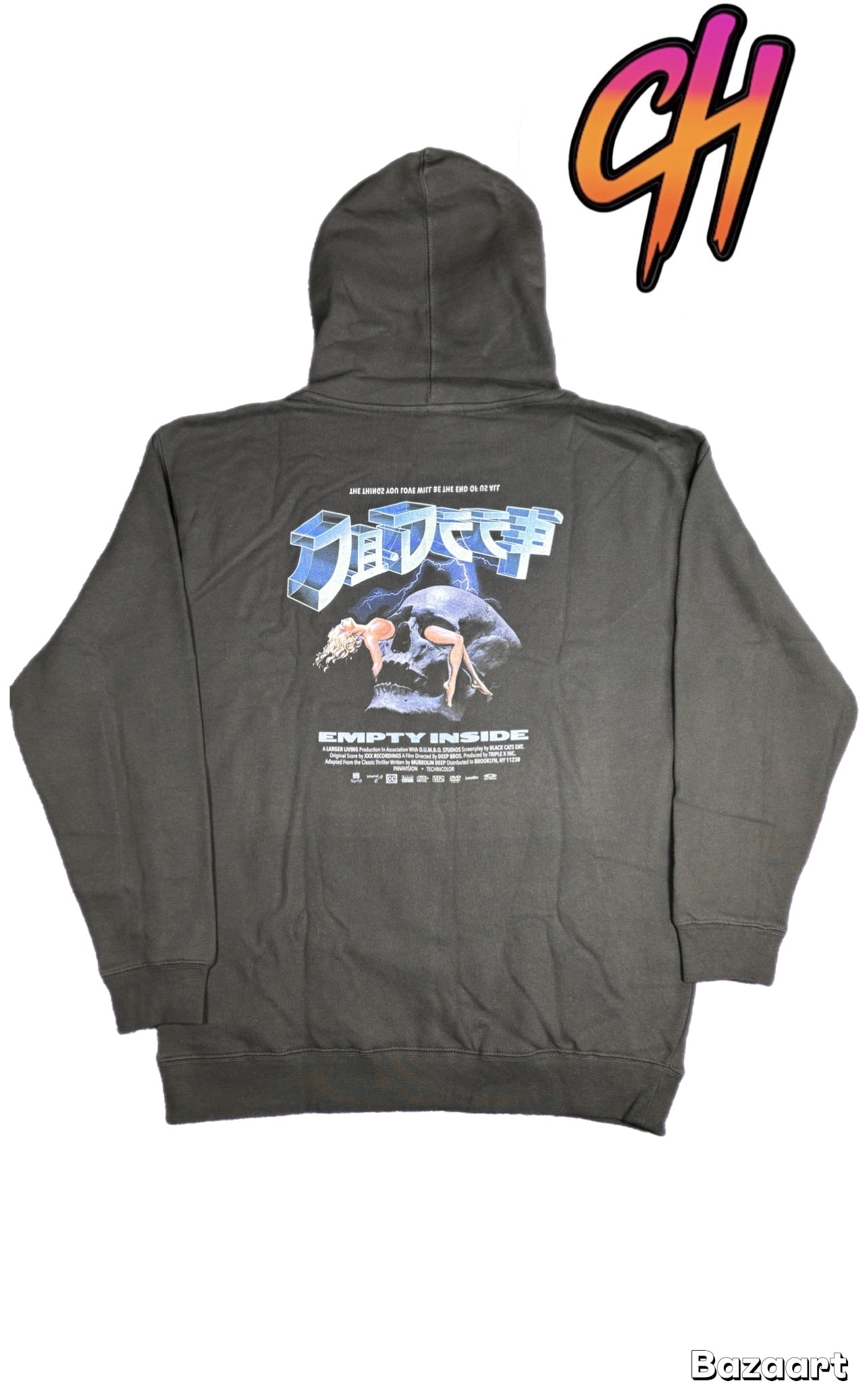 10 Deep ‘End Game’ Black Pullover Hoodie Brand New