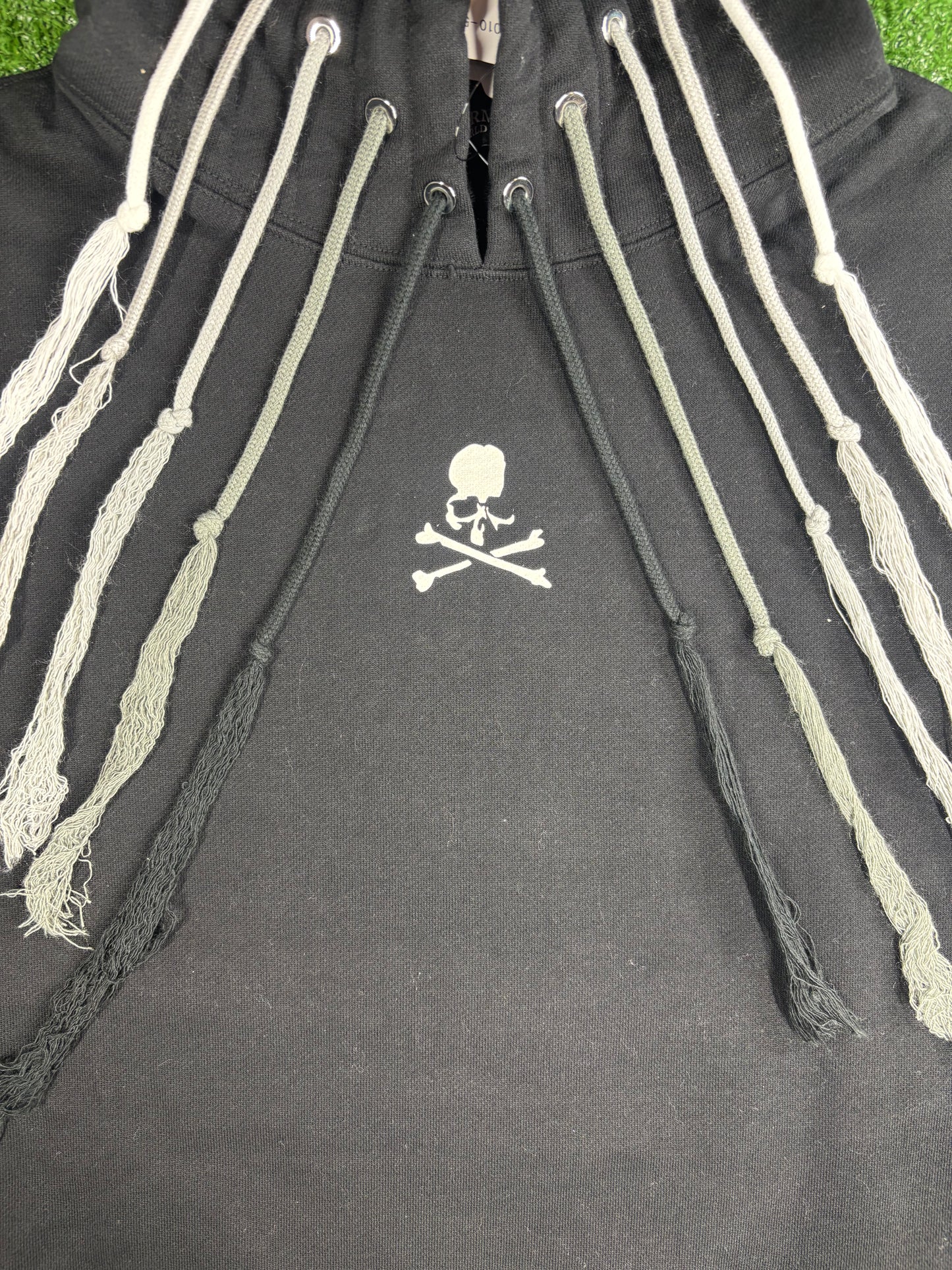 Mastermind Vs. Bape Multi-String Black Hoodie Size Small