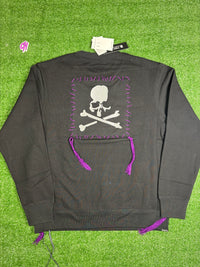 Mastermind Vs. Bape Hand Stitched Tassle Crewneck Sweater Size Large